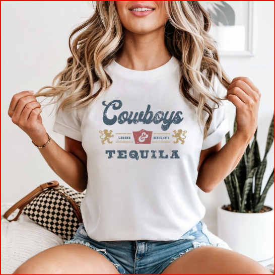 Cowboys and Tequila T-shirt