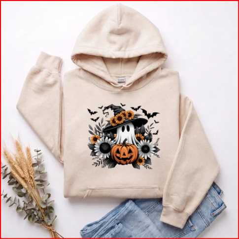 Witch and Bat Hoodie