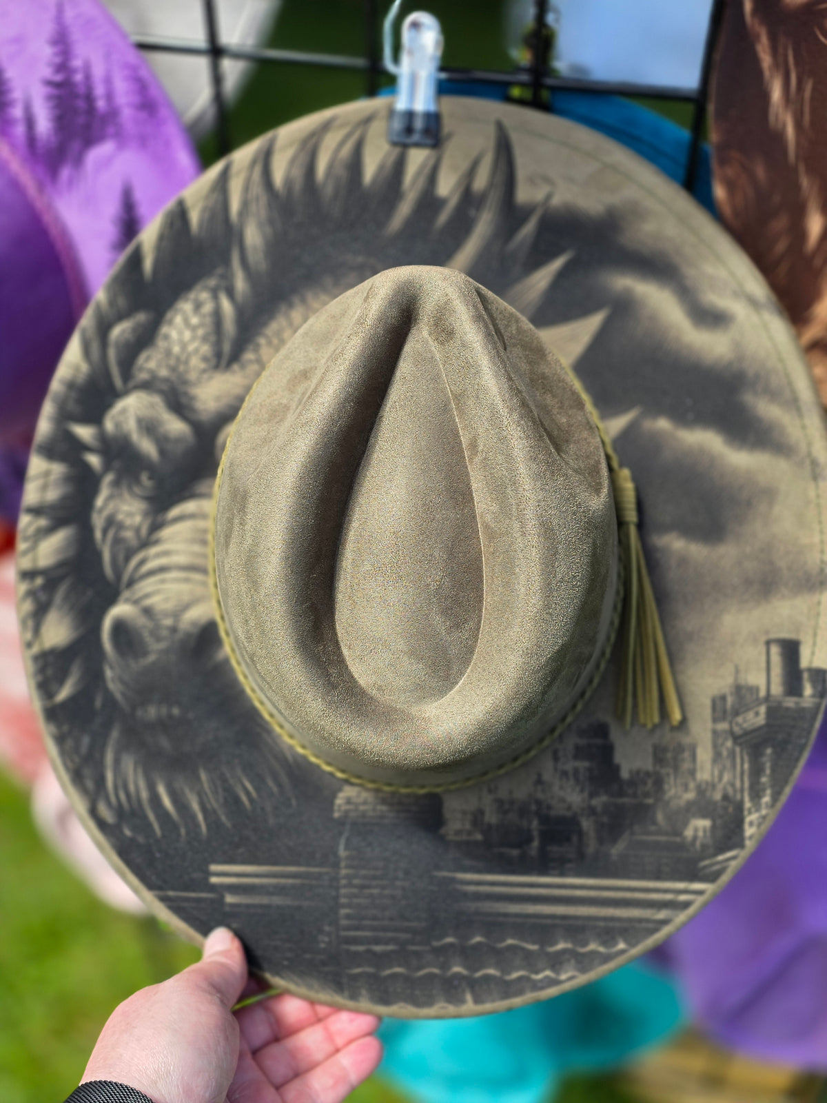 Dragon and City Hat